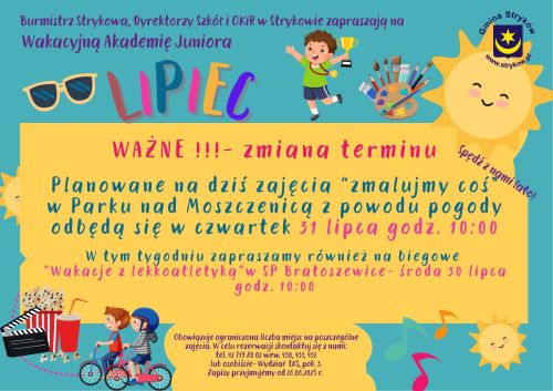 Plakat informacyjny