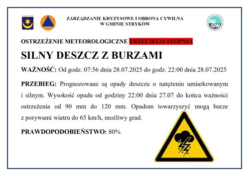 Plakat informacyjny