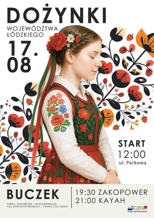 Plakat Dożynki Wojewódzkie 2025