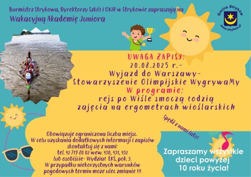 Plakat informacyjny