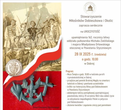 Uroczystość upamiętniającą Powstańców Styczniowych 28.09.2025 r.