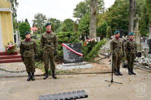 Odsłonięcie Tablicy Pamiątkowej na cmentarzu w Dobrej poświęconej Powstańcom Styczniowym