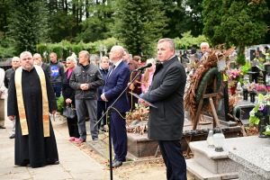 Odsłonięcie Tablicy Pamiątkowej na cmentarzu w Dobrej poświęconej Powstańcom Styczniowym