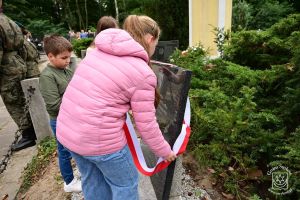 Odsłonięcie Tablicy Pamiątkowej na cmentarzu w Dobrej poświęconej Powstańcom Styczniowym