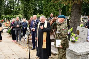 Odsłonięcie Tablicy Pamiątkowej na cmentarzu w Dobrej poświęconej Powstańcom Styczniowym