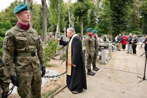 Odsłonięcie Tablicy Pamiątkowej na cmentarzu w Dobrej poświęconej Powstańcom Styczniowym