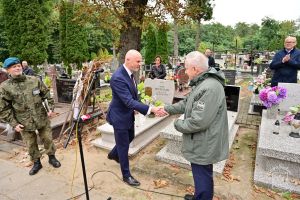 Odsłonięcie Tablicy Pamiątkowej na cmentarzu w Dobrej poświęconej Powstańcom Styczniowym