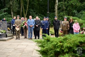 Odsłonięcie Tablicy Pamiątkowej na cmentarzu w Dobrej poświęconej Powstańcom Styczniowym