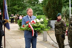 Odsłonięcie Tablicy Pamiątkowej na cmentarzu w Dobrej poświęconej Powstańcom Styczniowym