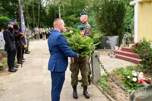 Odsłonięcie Tablicy Pamiątkowej na cmentarzu w Dobrej poświęconej Powstańcom Styczniowym