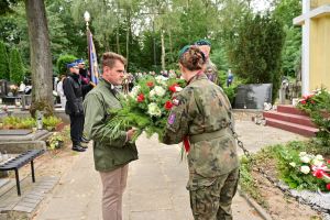Odsłonięcie Tablicy Pamiątkowej na cmentarzu w Dobrej poświęconej Powstańcom Styczniowym