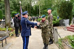 Odsłonięcie Tablicy Pamiątkowej na cmentarzu w Dobrej poświęconej Powstańcom Styczniowym
