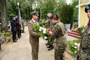 Odsłonięcie Tablicy Pamiątkowej na cmentarzu w Dobrej poświęconej Powstańcom Styczniowym