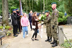 Odsłonięcie Tablicy Pamiątkowej na cmentarzu w Dobrej poświęconej Powstańcom Styczniowym