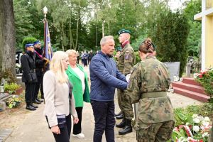 Odsłonięcie Tablicy Pamiątkowej na cmentarzu w Dobrej poświęconej Powstańcom Styczniowym