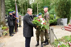 Odsłonięcie Tablicy Pamiątkowej na cmentarzu w Dobrej poświęconej Powstańcom Styczniowym