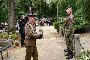 Odsłonięcie Tablicy Pamiątkowej na cmentarzu w Dobrej poświęconej Powstańcom Styczniowym