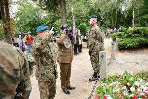 Odsłonięcie Tablicy Pamiątkowej na cmentarzu w Dobrej poświęconej Powstańcom Styczniowym