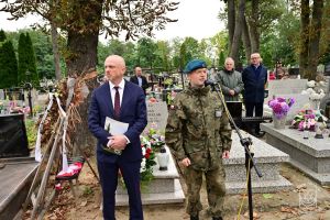 Odsłonięcie Tablicy Pamiątkowej na cmentarzu w Dobrej poświęconej Powstańcom Styczniowym