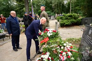 Odsłonięcie Tablicy Pamiątkowej na cmentarzu w Dobrej poświęconej Powstańcom Styczniowym