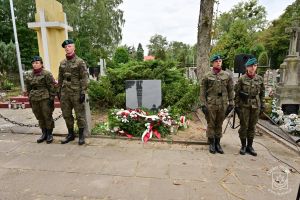 Odsłonięcie Tablicy Pamiątkowej na cmentarzu w Dobrej poświęconej Powstańcom Styczniowym