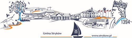 Grafika promocyjna Gminy Stryków