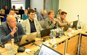 Obrady XXI Sesji Rady Miejskiej w Strykowie