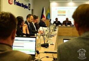 Obrady XXI Sesji Rady Miejskiej w Strykowie