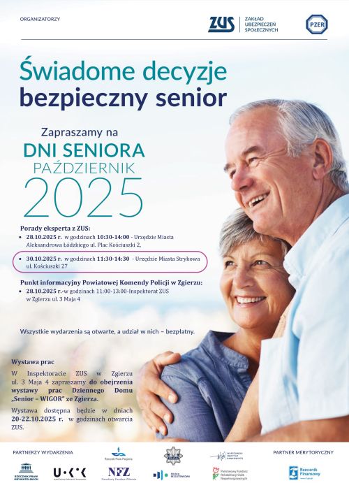 Dni Seniora Październik 2025