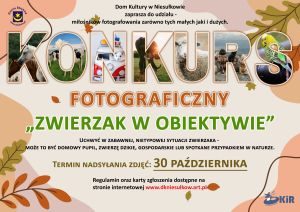 Konkurs fotograficzny - zwierzak w obiektywie