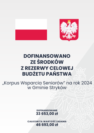 Program „Korpus Wsparcia Seniorów” na rok 2024