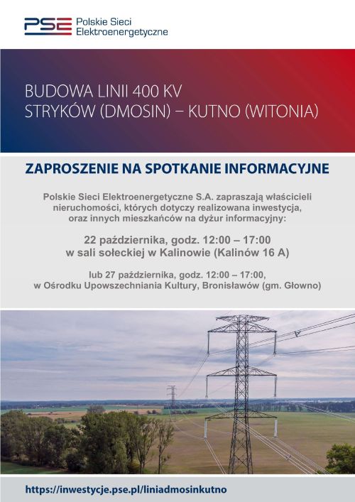 Plakat informacyjny