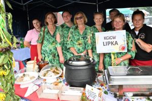 Koła Gospodyń Wiejskich i zespoły na Dożynkach Gminy Stryków w Swędowie 2025