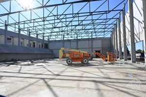 Budowa hali sportowej w ramach inwestycji Centrum Rozwoju Strykowa rok 2025