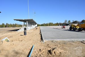 Budowa boiska wielofunkcyjnego w ramach inwestycji Centrum Rozwoju Strykowa rok 2025