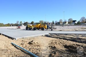 Budowa hali sportowej w ramach inwestycji Centrum Rozwoju Strykowa rok 2025