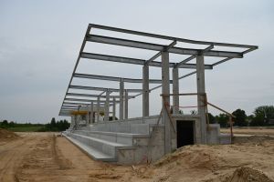 Budowa hali sportowej w ramach inwestycji Centrum Rozwoju Strykowa rok 2025