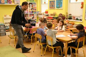 Nagrania w Przedszkolu Samorządowym w Strykowie