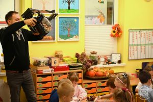 Nagrania w Przedszkolu Samorządowym w Strykowie