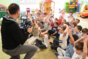 Nagrania w Przedszkolu Samorządowym w Strykowie