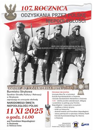 Plakat Dzień Niepodległości 2025
