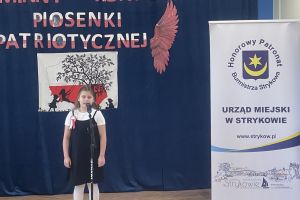 Gminny Konkurs Piosenki Patriotycznej pod Honorowym Patronatem Burmistrza Strykowa 2025 r.