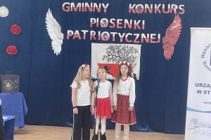 Gminny Konkurs Piosenki Patriotycznej pod Honorowym Patronatem Burmistrza Strykowa 2025 r.