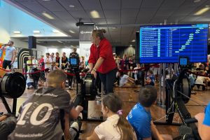 Wiosłowanie na Stadionie Legii listopad 2025