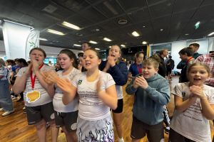 Wiosłowanie na Stadionie Legii listopad 2025