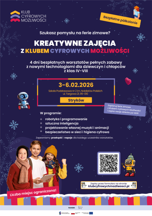Klub Cyfrowych Możliwości - 3-6 luty 2026 r.