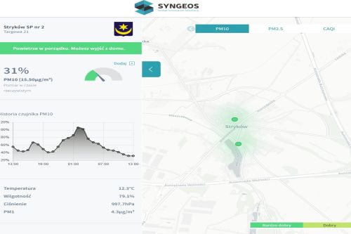 Sprawdzamy jakość powietrza - czujniki powietrza w Strykowie