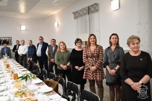 Wigilia Gminna 2025 sołtysów i radnych Rady Miejskiej w Strykowie