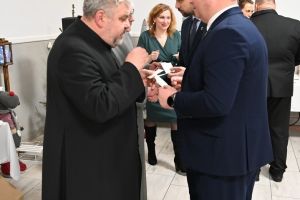 Wigilia Gminna 2025 sołtysów i radnych Rady Miejskiej w Strykowie