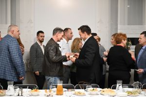 Wigilia Gminna 2025 sołtysów i radnych Rady Miejskiej w Strykowie